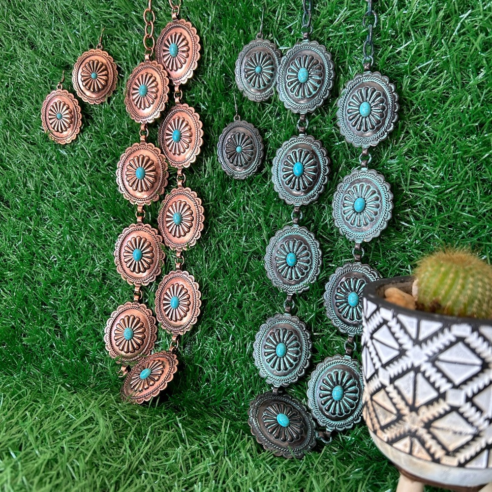 Concho Necklaces! Sold all as one set!